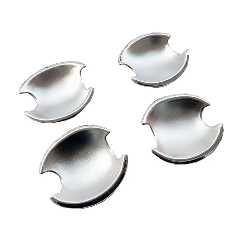 

fit Russian for Nissan Almera G11 2012 2014 2015 ABS Chrome Door Handle Bowl Cover Car styling Stickers Accessories 4 Pcs