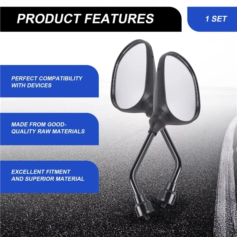 NEW HOT In Stock-Motorcycle Rearview Mirror Modified Mirror Suitable For Honda DIO ZX/Z4 AF18 AF27 AF28 AF34 AF35 AF56 AF57 AF62
