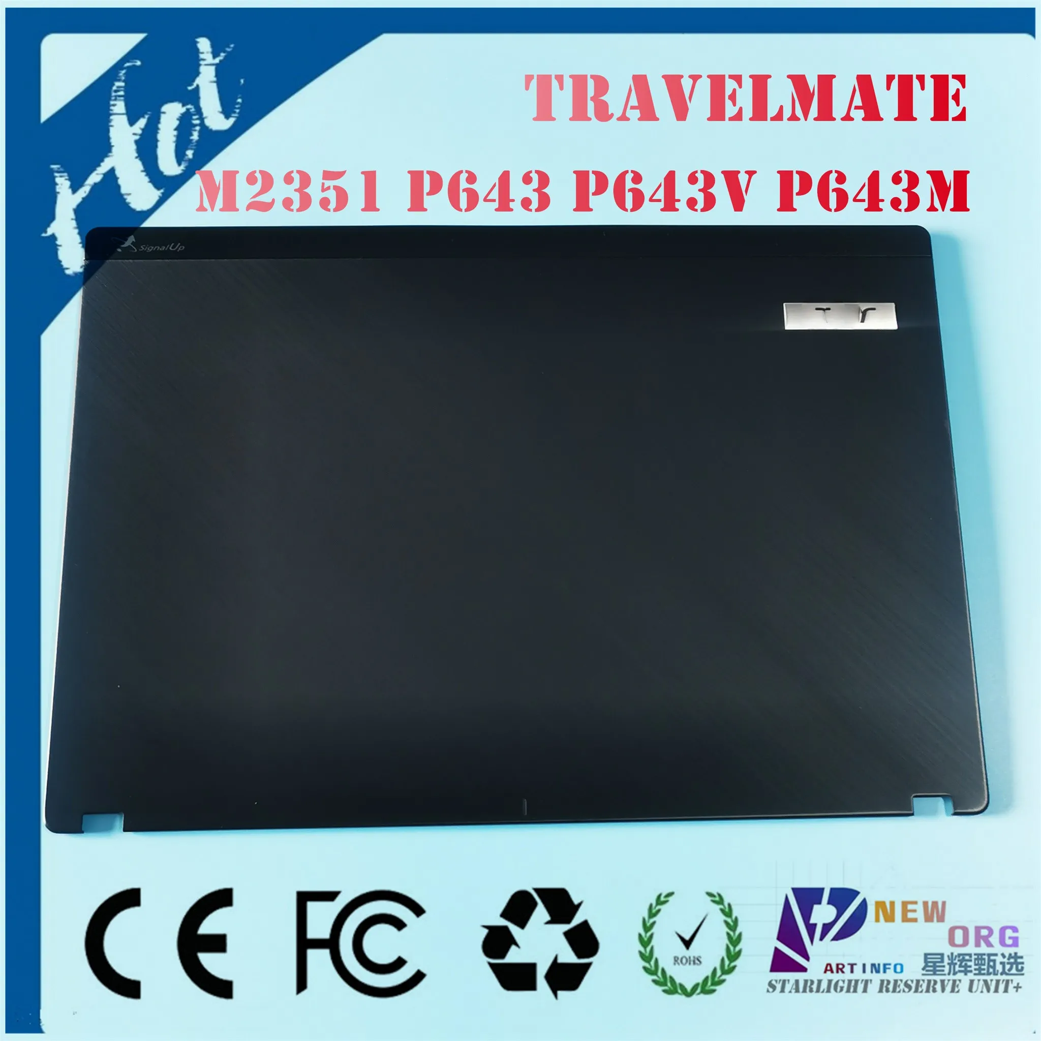 

New ORG Laptop LCD Back cover for ACER TravelMate P643 P643V P643M MS2351 series laptop lid rear case Metal