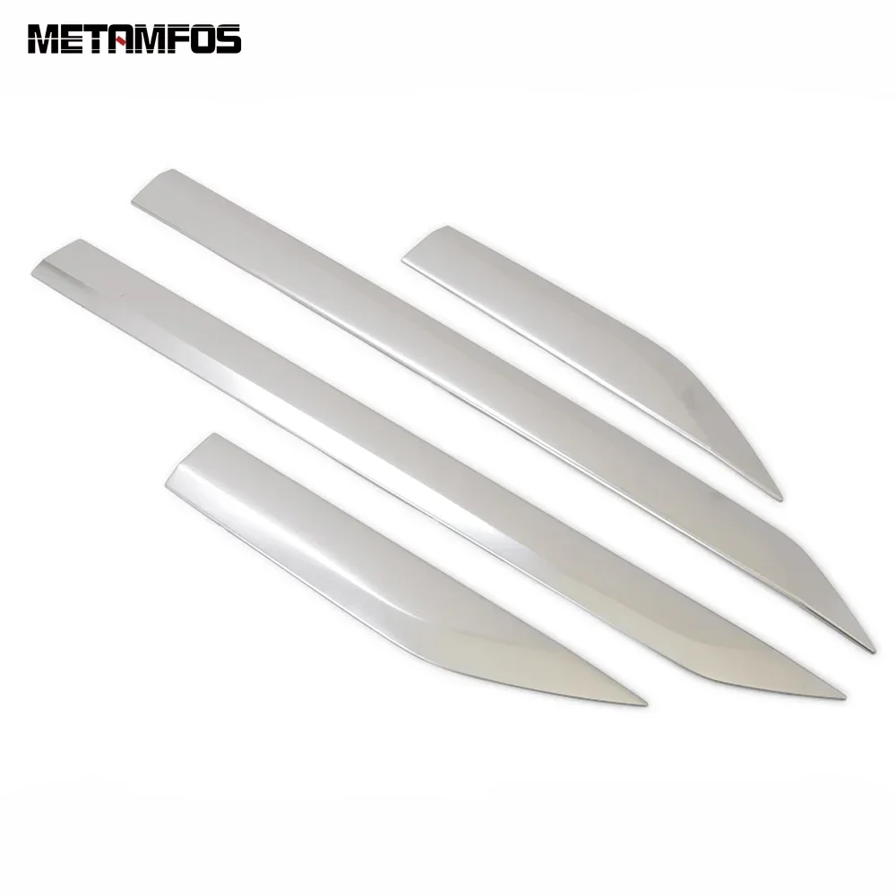 اكسسوارات لسوبارو فورستر SK 2019-2021 2022 2023 2024 الفولاذ المقاوم للصدأ الباب الجانب خط قطاع الجسم تنورة صب تقليم تصفيف السيارة #4