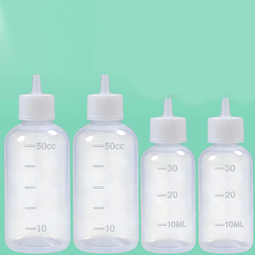 Transparente Klebeflasche mit 10 Nadeln, Polyethylen-Nadelspender, Dosierflasche für Rosin, Lötfüllpaste, 30 ml/50 ml – Detail 7