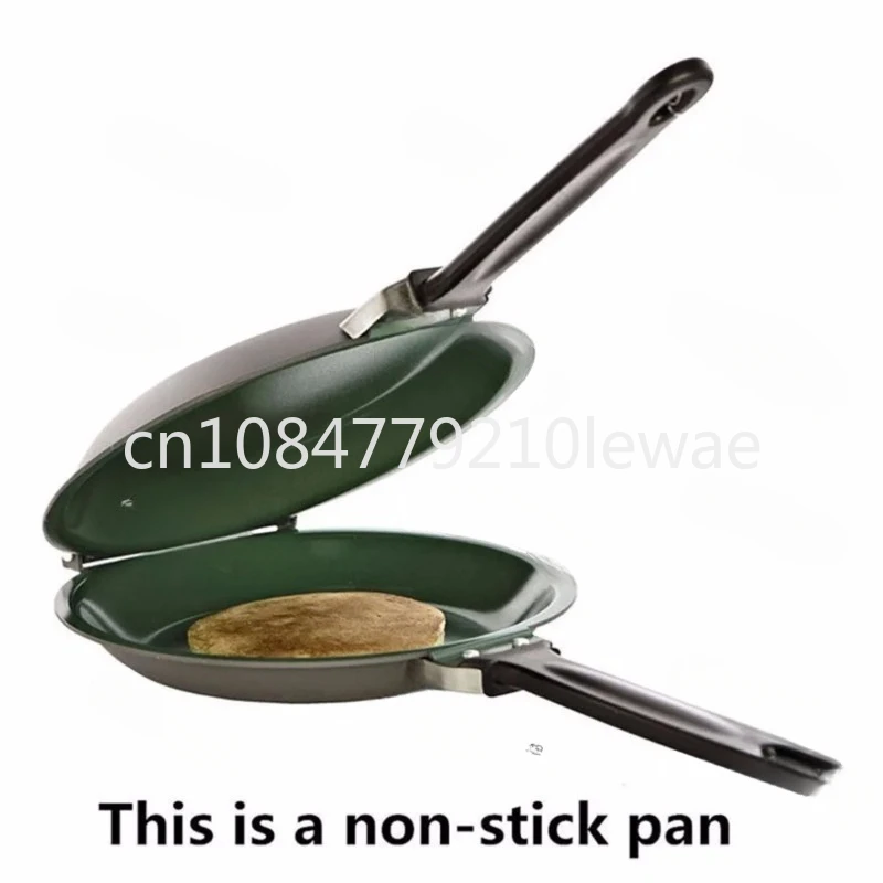 1pc Non-stick Flip Pan Ceramic Pancake Maker Cake Porcelain