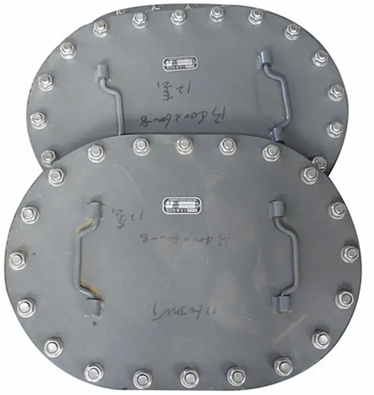 Marine Ship Boat Steel Watertight Round Manhole Hatch Cover