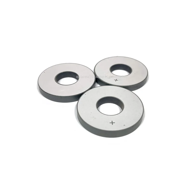 38x15x5mm Round Size Ultrasonic Sensor Piezo Ceramic Ring For Sale