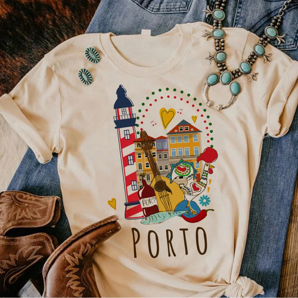 

Portugal t-shirts women manga streetwear t shirt girl 2000s funny clothes