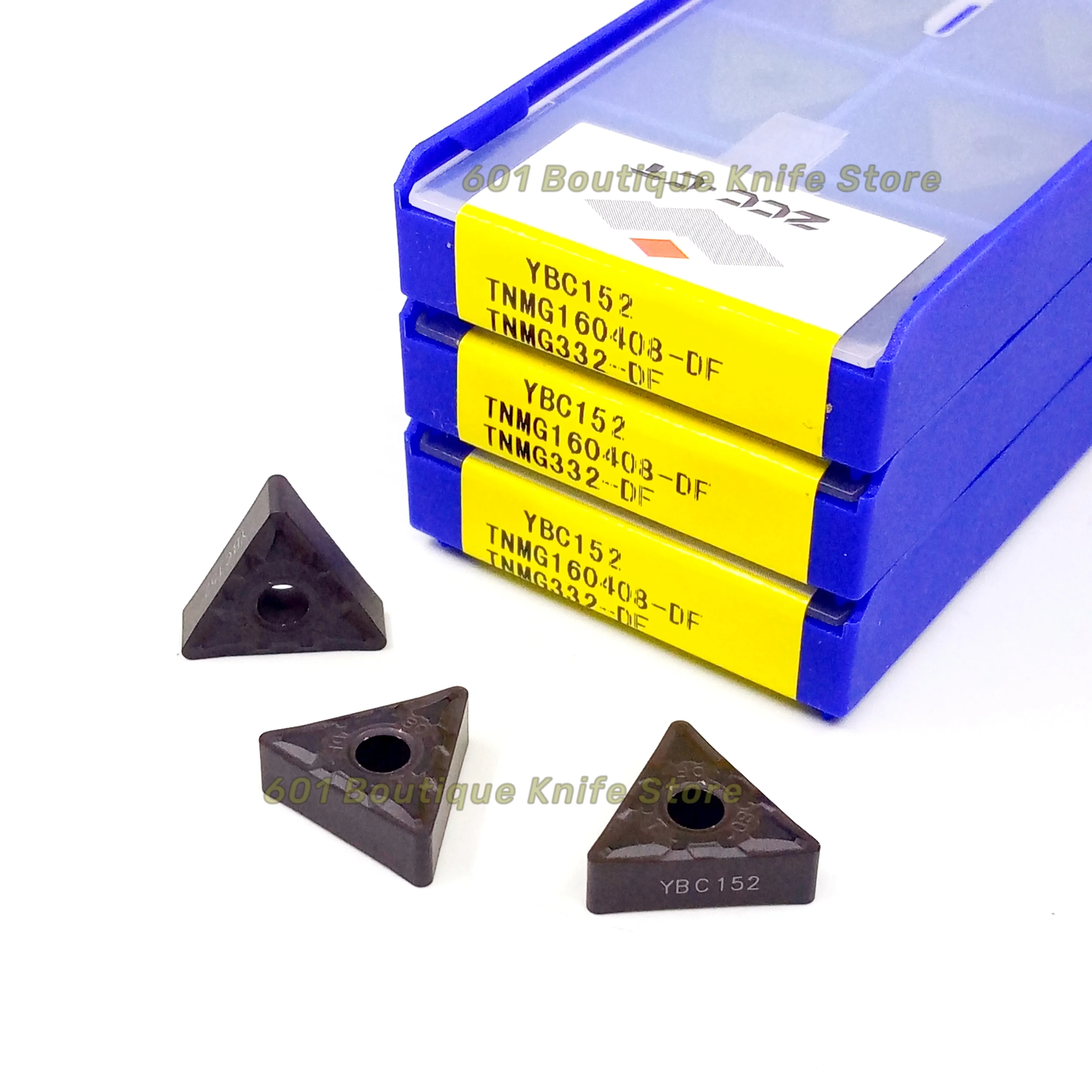 

ZCCCT cnc inserts 10pcs/lot TNMG160408-DF YBC152 YBC252 lathe cutting tools coated cemented carbide turning insert