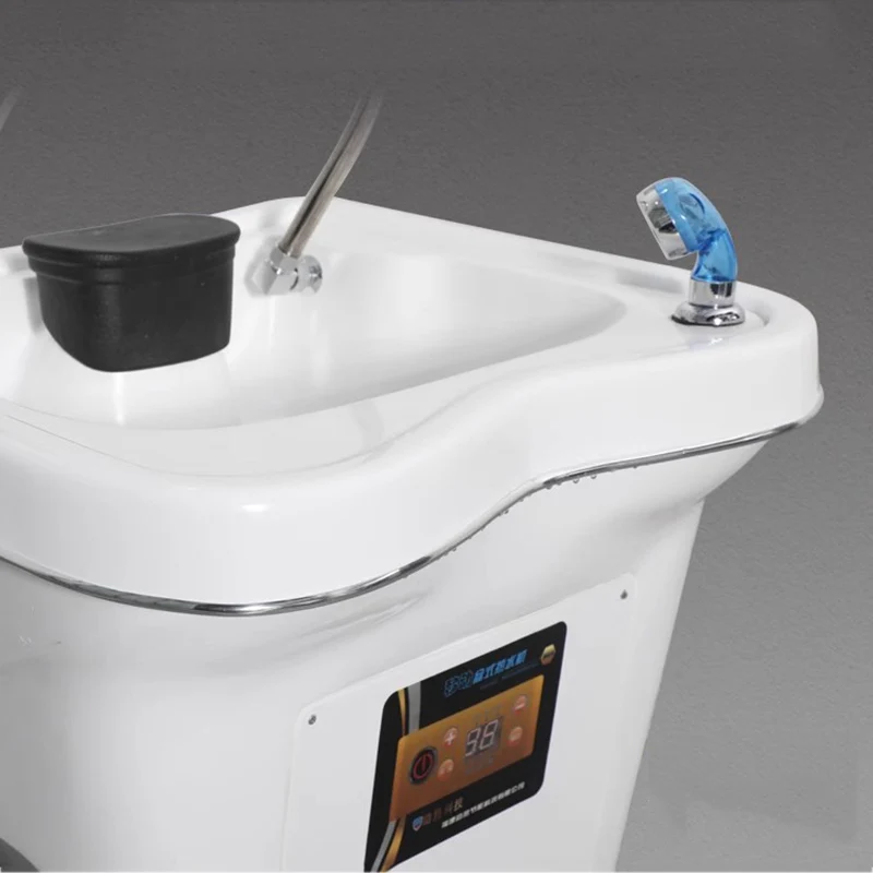 Japanese Head Spa Bed Barbershop Beauty Headspa Commercial Shampoo Massage Chair Hair Washing Meuble Coiffure Salon Equipment