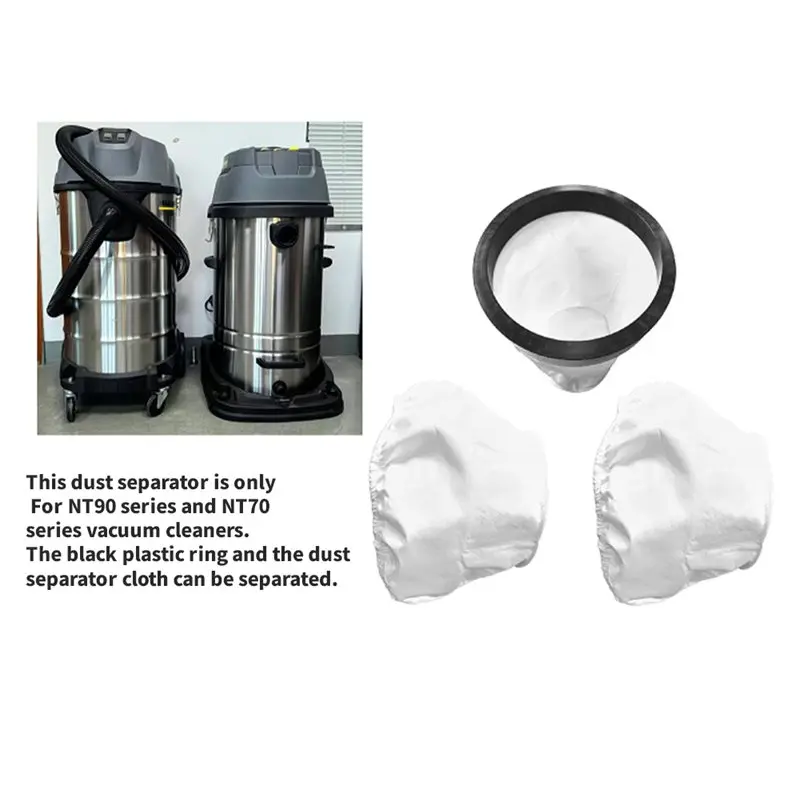 B06b-para karcher nt70/3 me nt90/3 saco de pó kit pano filtro à prova de poeira para saco de proteção do motor acessório vácuo