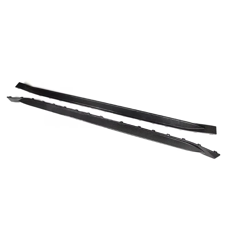 OEM Style Prepreg Dry Carbon Fiber Side Skirt Direct Replacement Perfect Fit For M4 G82 Coupe G83 Convertible 2021+ 3