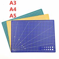 A3 A4 A5 PVC Cutting Mat Cutting Board Workbench Patchwork Sewing Manual DIY Engraving Double-side Pad Leather Craft Tool