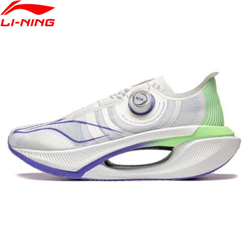 Li-Ning 남성용 SHADOW 2 러닝화, BOA 탄소 섬유 플레이트, 붐 섬유, JIANG 쿠션, 스포츠 신발, 편안한 웨어러블 스니커즈, ARRT017