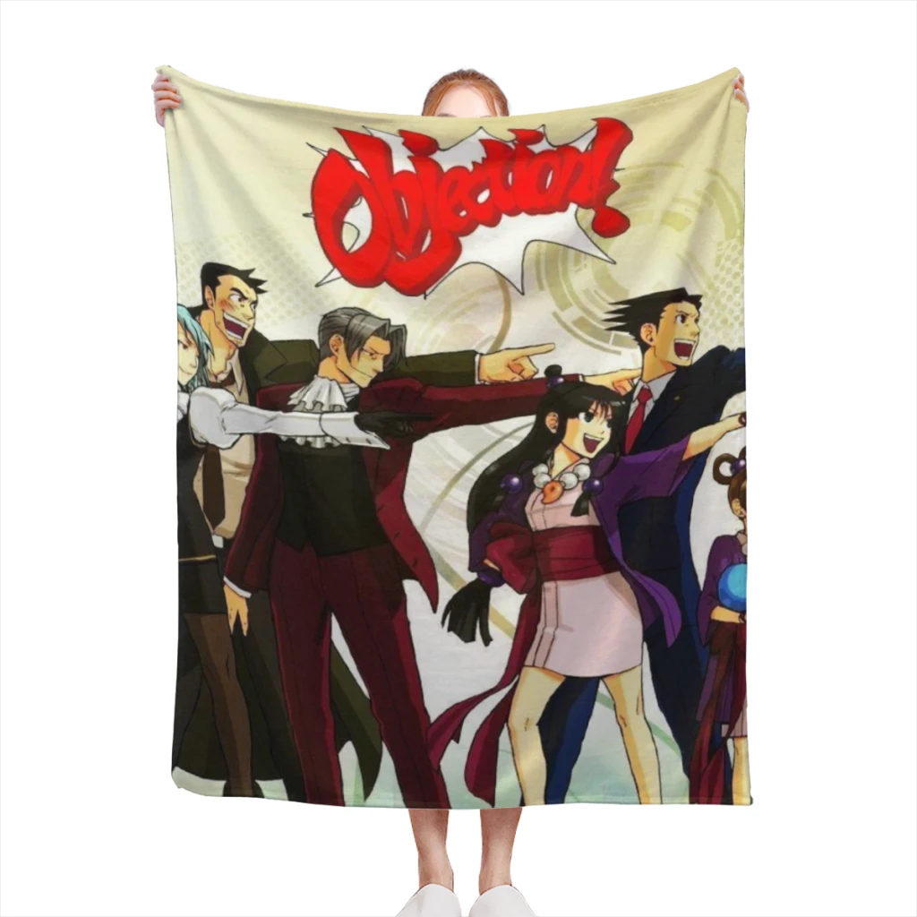 

Ace Attorney blankets Warm Flange blankets Soft and comfortable blanket picnic blanket