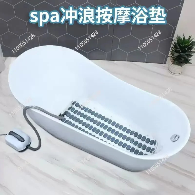 JC Family Bath SPA Electric Bubble Massage Wireless Remote Control Non-slip Home Bath Spa Machine