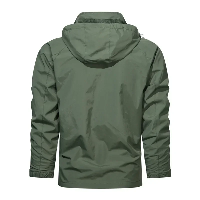Cazadora táctica impermeable transpirable – Talla grande hombre - imagen 5