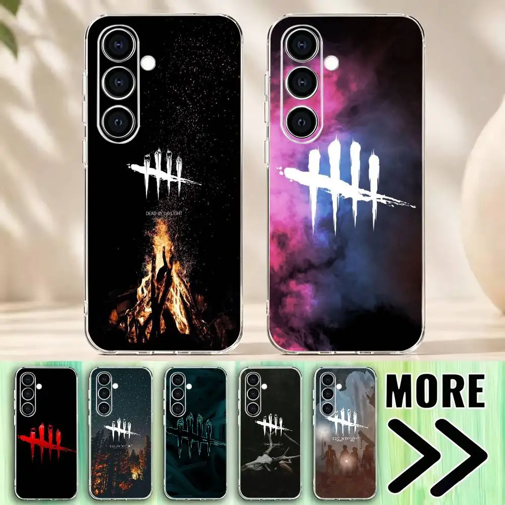 Чехол для телефона D-Dead by Daylight-Claw Marks Logo, прозрачный мягкий чехол из ТПУ для Samsung A73, A72, A70, A71, A53, A52, A51