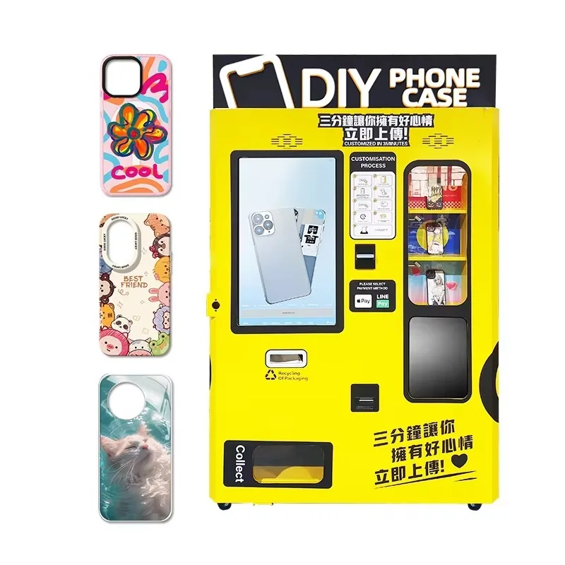 حار بيع آلة شخصية بدون طيار لآلة بيع طباعة حالة الهاتف الشارع التجارية