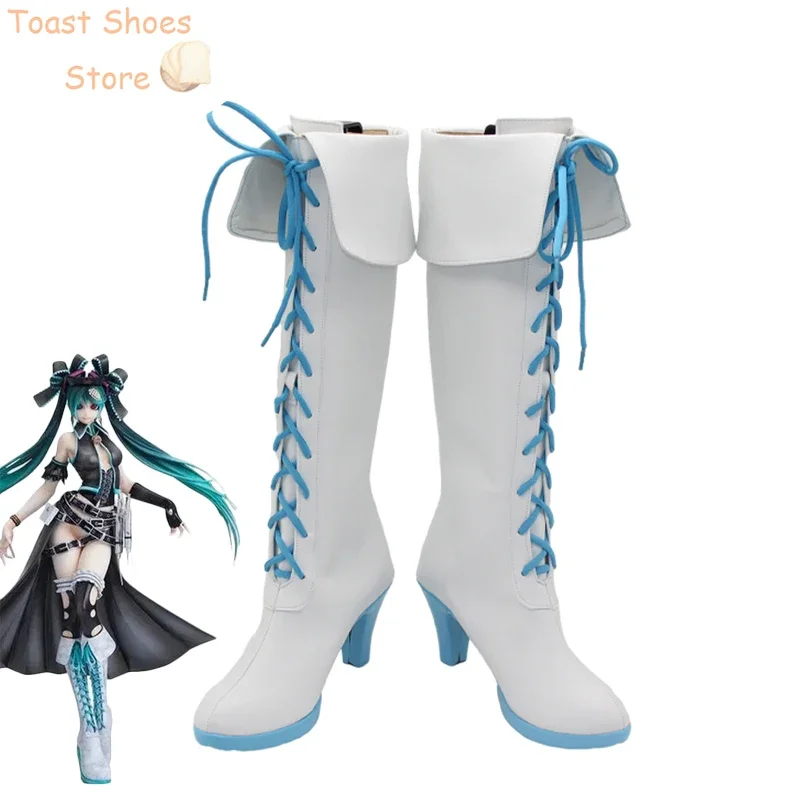 

Calcium Cosplay Shoes PU Leather Shoes Halloween Carnival Boots Shiie Cosplay Prop Costume Prop