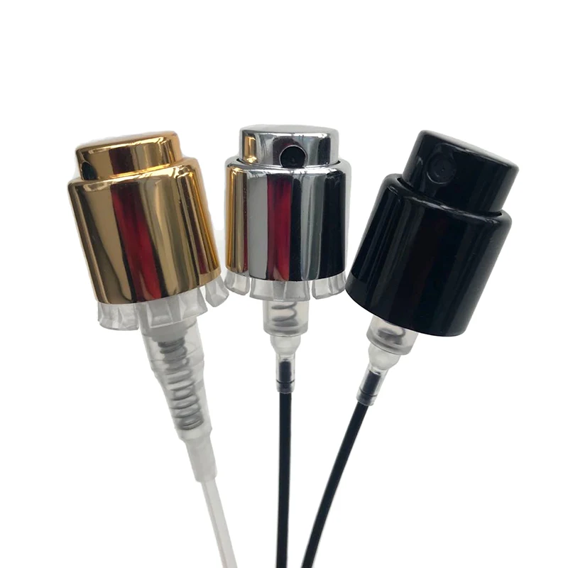 Tappo di bottiglia da 15mm 20mm Spruzzatore a nebbia fine Spruzzatore di bottiglia utilizzato per ugello corrispondente per bottiglia di profumo in alluminio tipo baionetta da 15mm