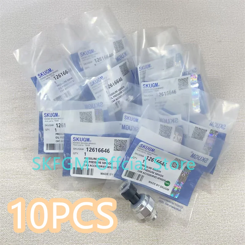 10PCS High quality Oil Pressure Sensor For Chevrolet Express 2500 Buick Cadillac CTS GMC Pontiac 12616646