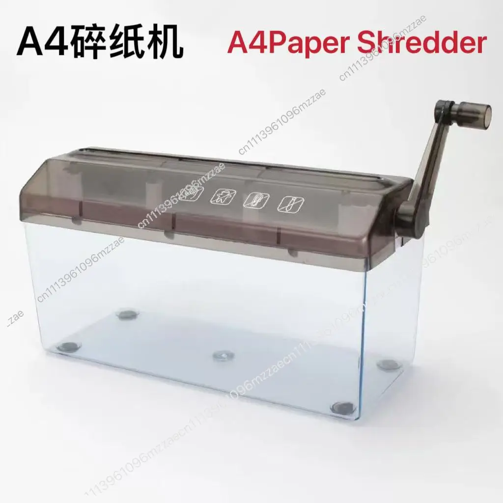 Hand Shredder A4A6 Small Strip Office Document Desktop Paper Shredder