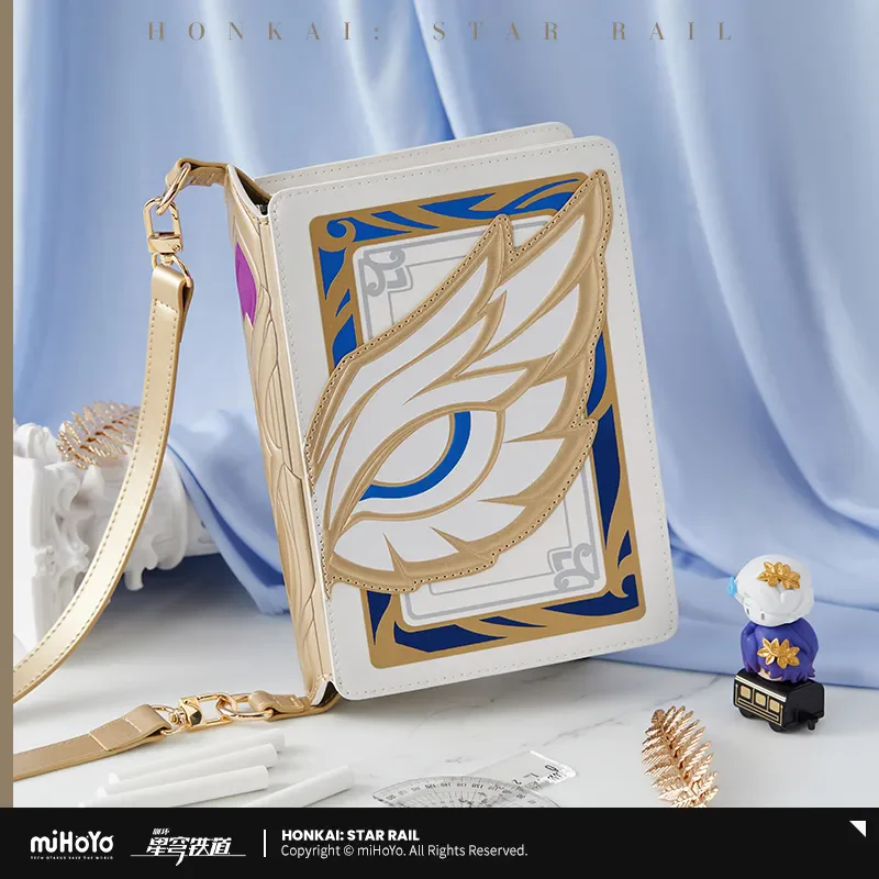 

MiHoYo Game Dr. Официальная сумка Ratio Honkai Star Rail Dr. Тематическая книжная сумка соотношение, сумка-мессенджер, рюкзак JK, сумка для косплея, рождественские подарки