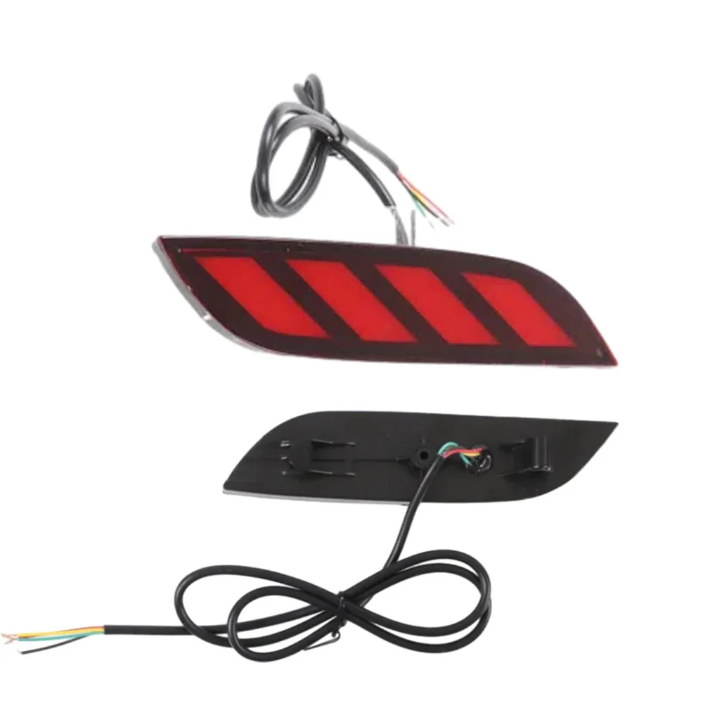 Verbesserte Sichtbarkeit Auto LED Heckstoßstangenlampen ABS Vielseitig Utility Passend für Honda City 2020-2022 LED-Rücklichter