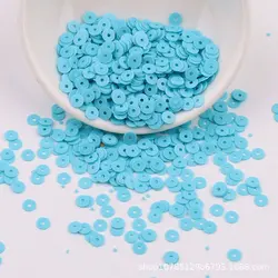 50g/bag Medium Hole Porcelain Color Sequin Crafts Plane Large Round Sequin Clothing/Handbag Accessories DIY Sheet 3/4/5/6/8/10mm