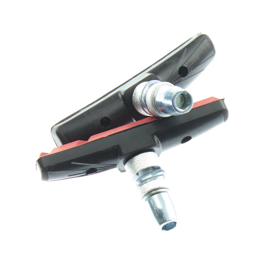 

1Pairs Pads Durable Rubber Stainless Steel Road Mountain Bike Cycling Braking Shoes Blocks for System