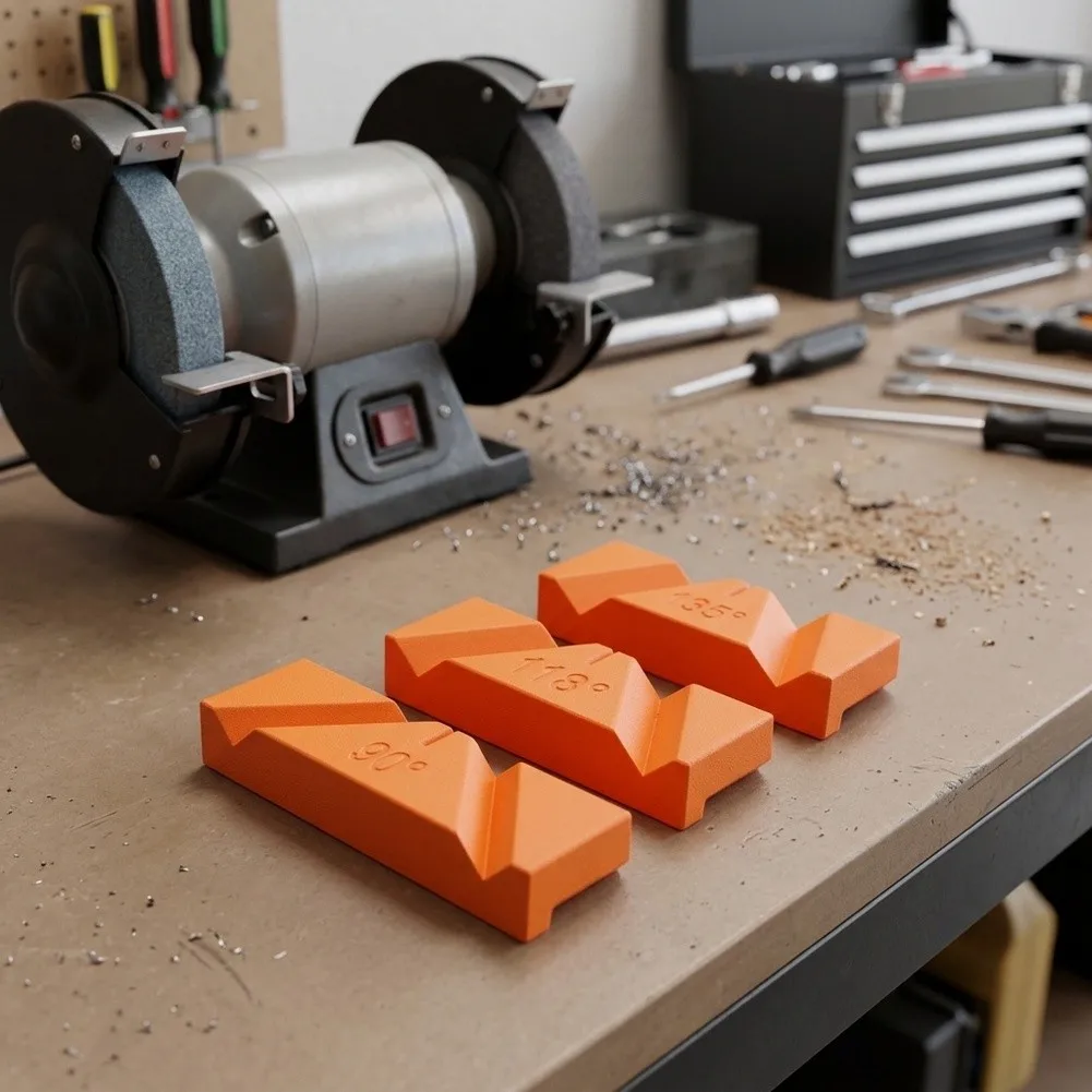Precision Drill Bit Sharpener Abrasive Tool Angle Guide Drill Bit Sharpener Precision Sharpening High-density Polymer