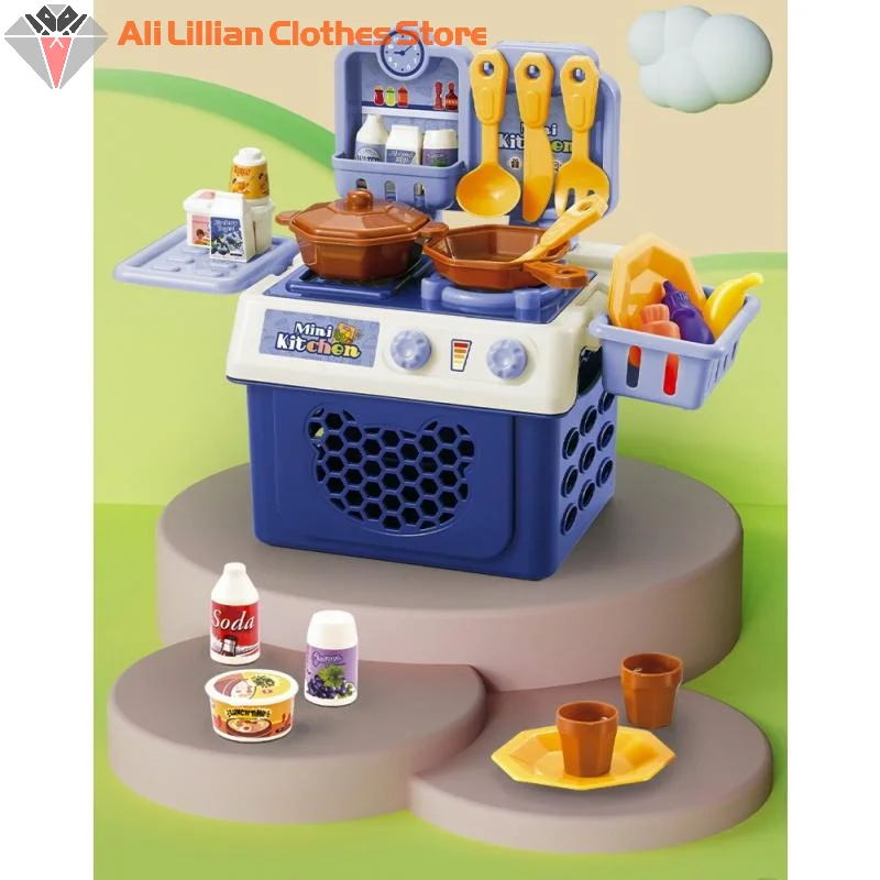⭐   23/25/32 個シミュレーションキッチンツール子供ロールプレイングおもちゃ模擬キッチンままごと楽しいゲーム早期教育玩具ギフト