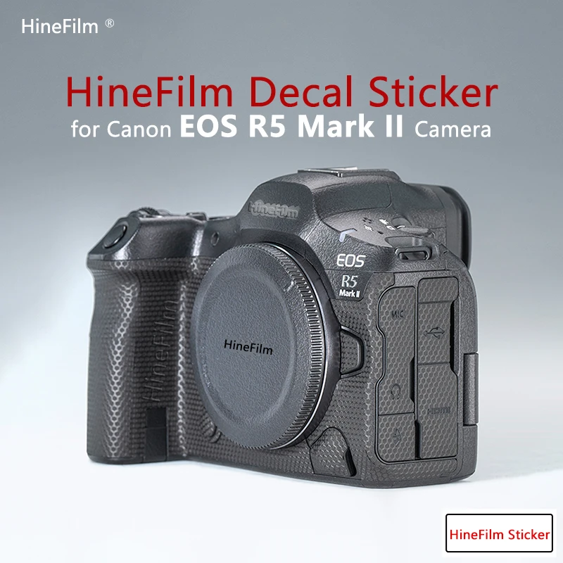 Hinefilm Skin for Canon EOS R5 Mark II Camera Sticker R52 Protective Film R5II Camera Decal Skin R5M2 Wrap Cover Case R5 II Film