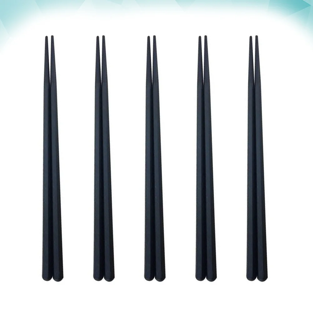 

Six Angle Hexagon Chopsticks Reusable Practical Anti Scalding Dining Tableware Utensils For Sushi Japanese Style Kitchen Bar