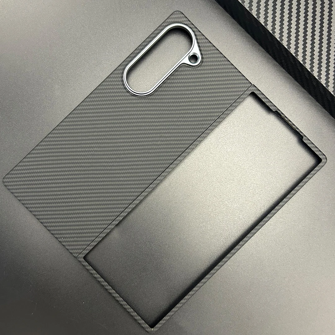 

Чехол для телефона из углеродного волокна из арамида 600D для Samsung Galaxy Z Fold 5 6 5G Global ZFold Fold6 Fold5 ZFold6 z6 6z 256/512