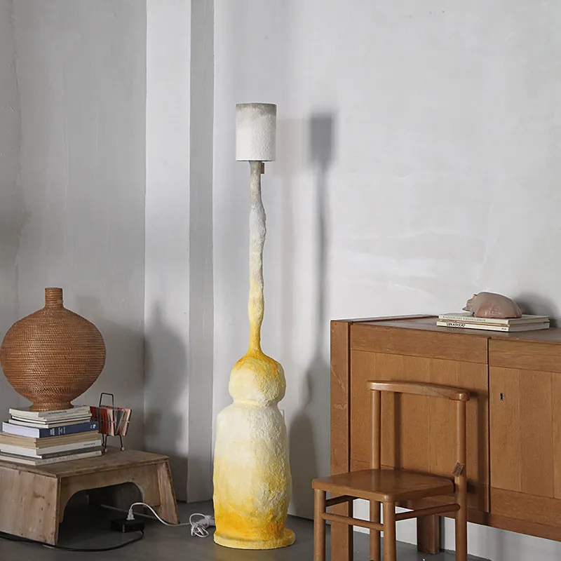 

Handmade pulp lamp series
