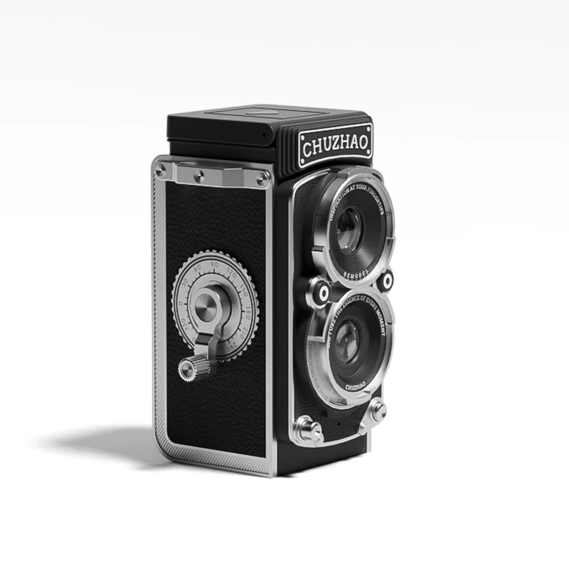 CHUZHAO Vintage Mini Digitale Camera Autofocus 12MP, 1080P FHD Video Vlogging Draagbare Camera voor Kerst Verjaardag Ideaal Cadeau