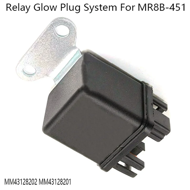 Car 12V Relay Glow Plug System for Mitsubishi MR8B-451 MM43128202 MM43128201