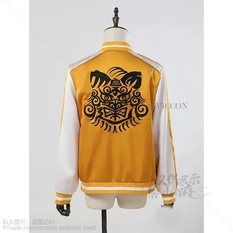 Wind Breaker Anime Roleplaying Tomiyama Choji Jo Togame Cosplay Costume Embroidery Lion Den College Jacket Daily Wear Top Pants