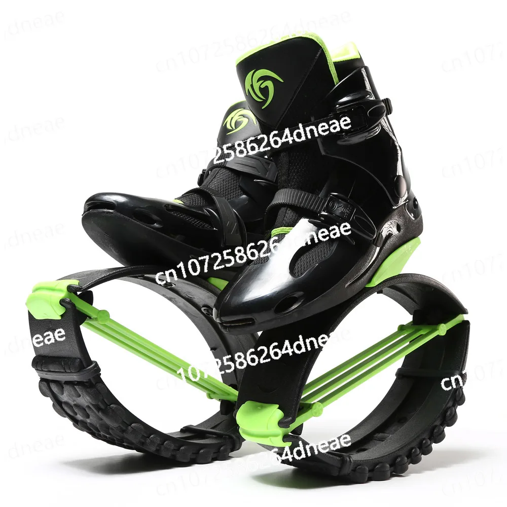 JUMP Kangaroo Jump Shoes Workout Jumpers Gen II Series BLACK GREEN