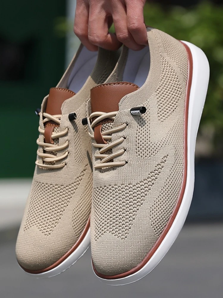 Herren-Schuhe, Mesh-Sportschuh, Slipper, rutschfester Schuh, niedrig geschnittene Freizeitschuhe, Freizeitsport, Bestseller, Designer-Schuhe 2025,