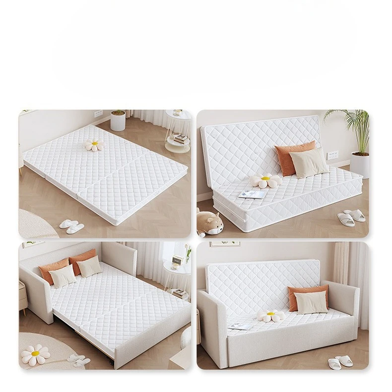 Tatami triple folding mattress, coconut palm mattress