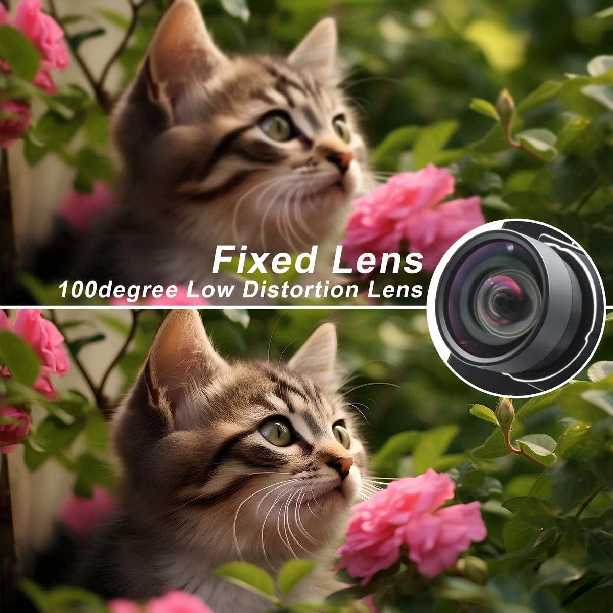 ELP 48MP 8000x6000 IMX586 USB Camera 4K 30fps Fixed Focus Wide Angle Lens Webcam Free Driver Mini Lightburn Camera Module