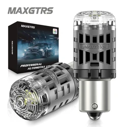 2Pcs No Hyper Flash Led Lights P21W Car Tuning Canbus Signal Lamp 1156 BA15S PY21W BAU15S T20 7440 WY21W Amber Yellow 12V