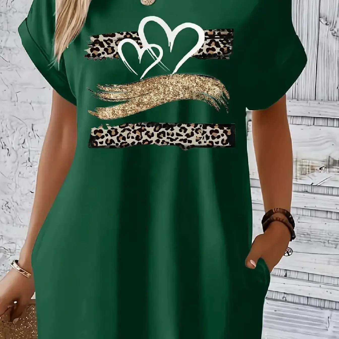 Robe t-shirt à manches courtes et col rond pour femmes, décontractée, foi, espoir, amour, imprimé, graphique, coupe ample, printemps et été