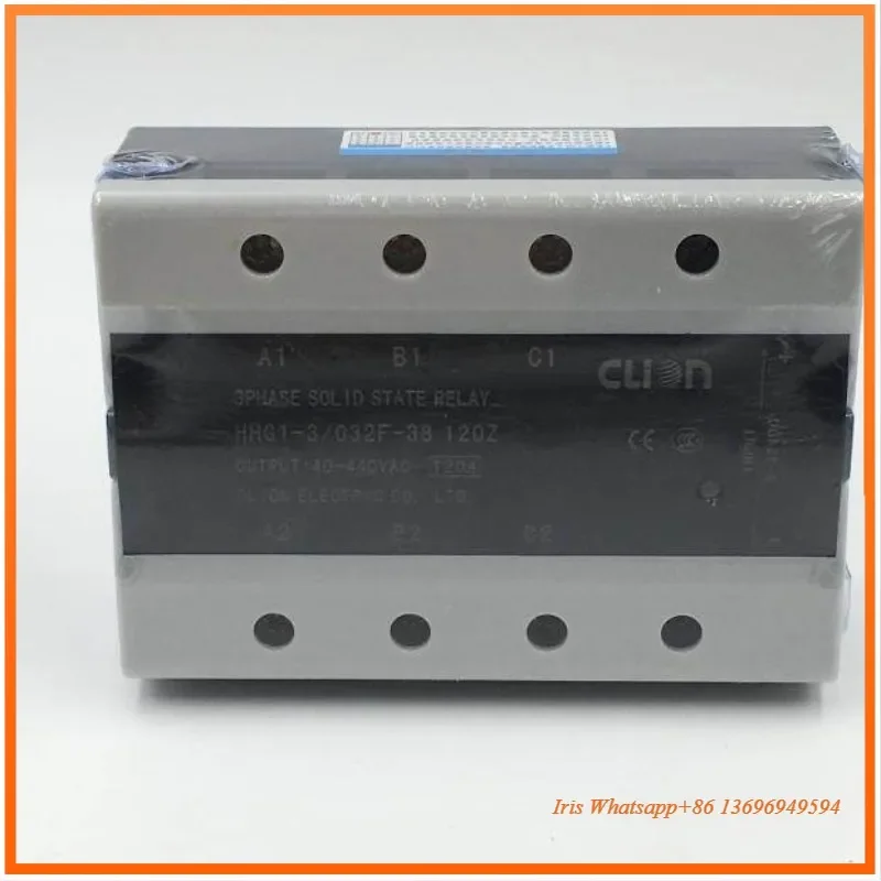Xinda CLion DC Control Three-Phase Solid State Relay HHG1-3/032F-38 120Z TSR-120DA