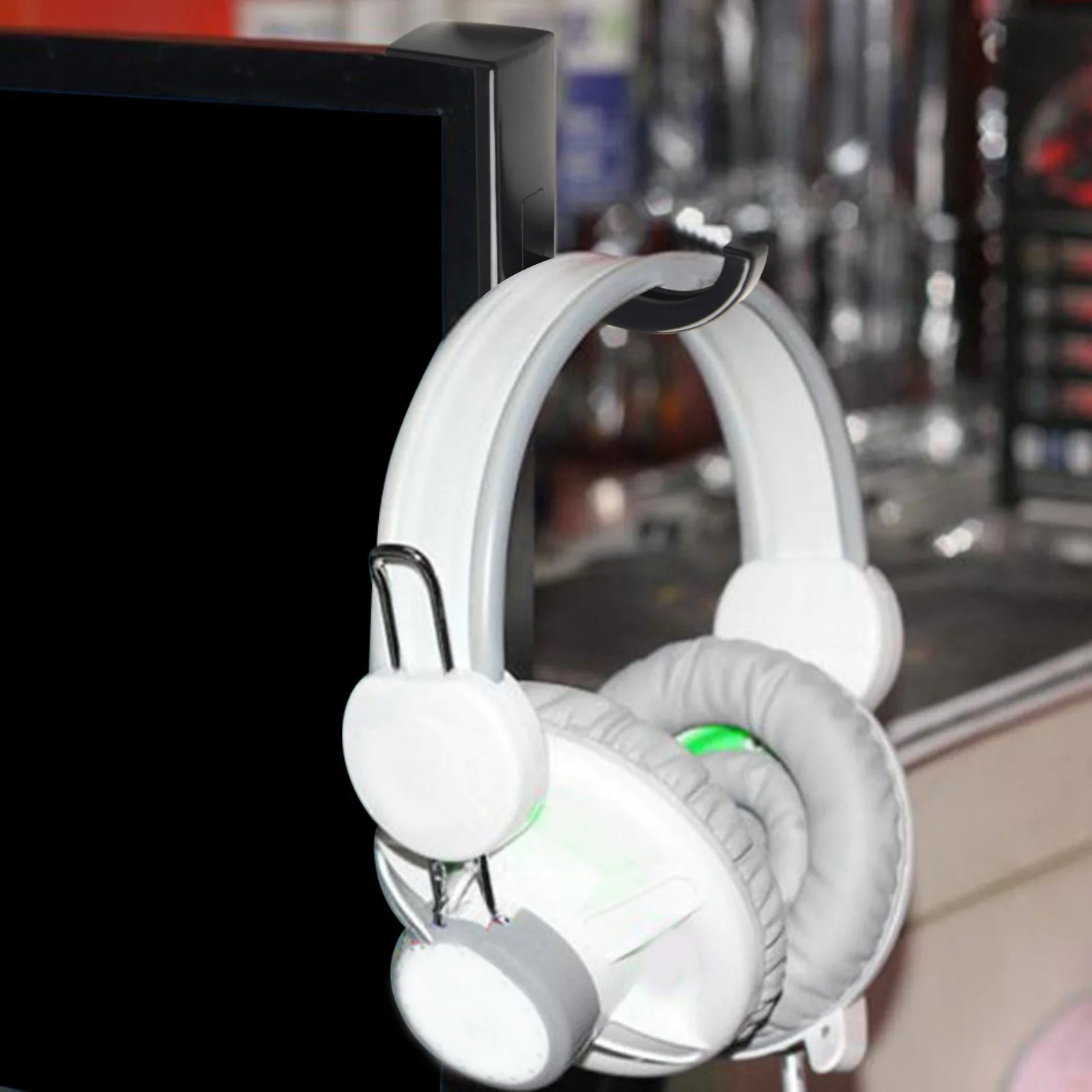 For Computer Desk Earphone Stand Headphone Holder Computer Desk Long-lasting Use Minimal Space Modern Appearance