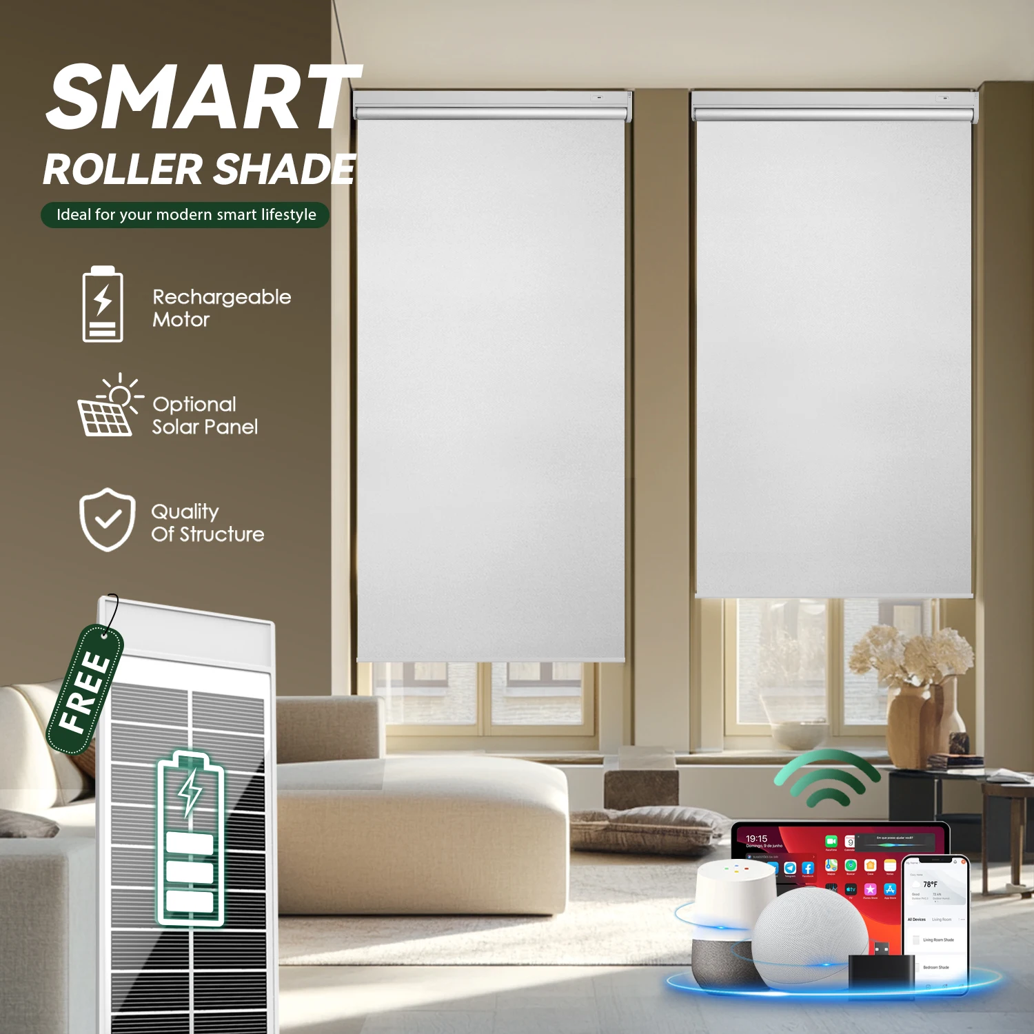 

электрические шторы с прокруткой с солнечной энергией, беспроводные, простые, высококачественные, легкие и роскошные, можно удаленно, продолжение