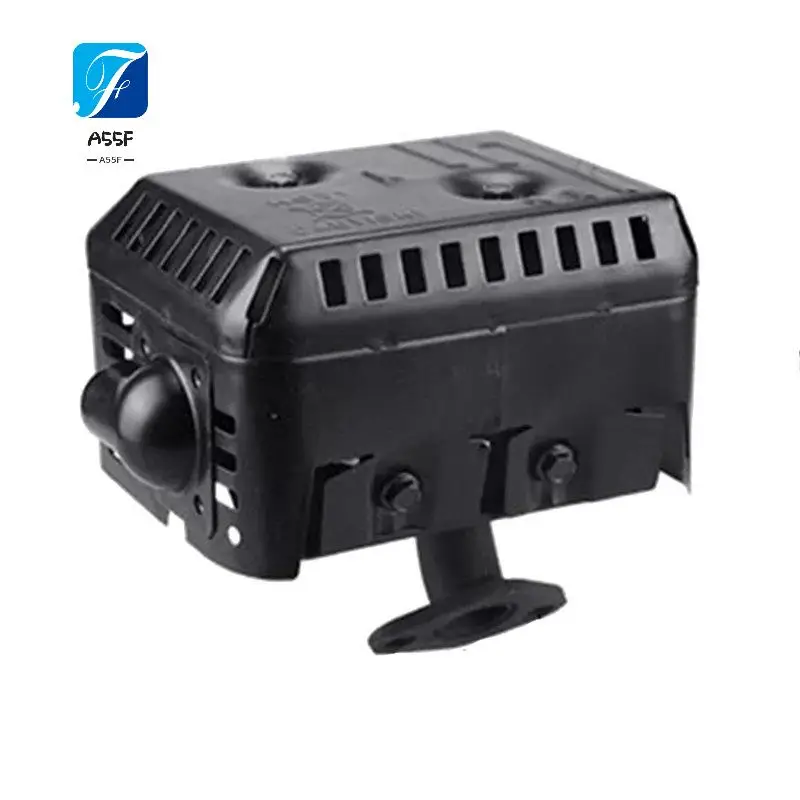 A55F-Metal Muffler Exhaust Assembly For Honda GX200 168F170F Engine Motor Farm Garden Power Tools High-Hardness Iron