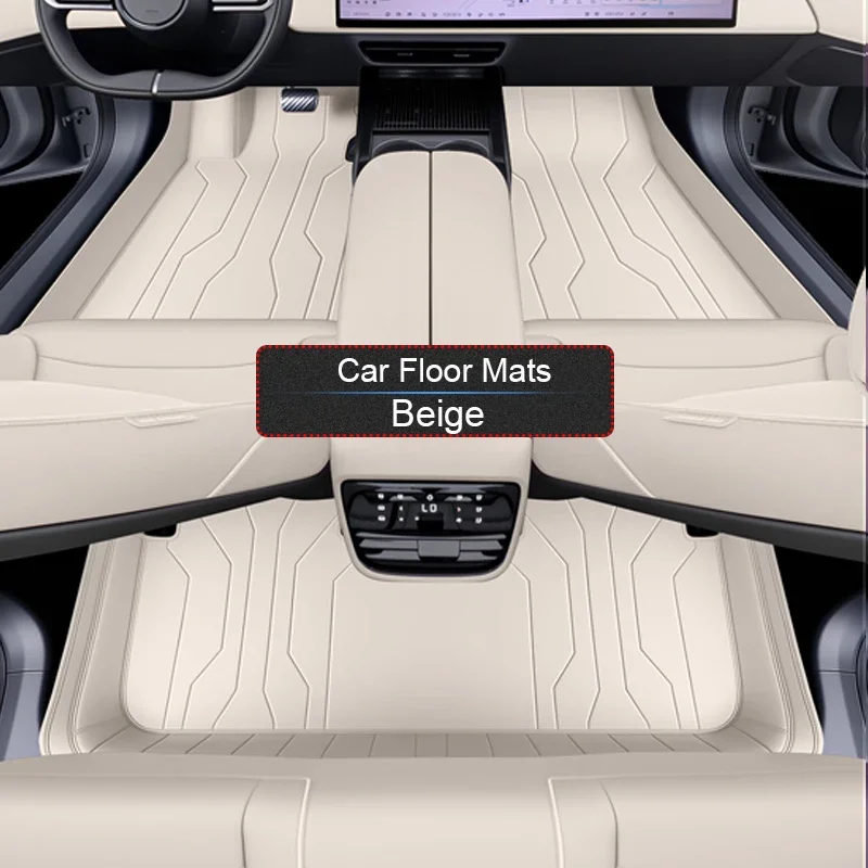 مخصص نابا الجلود المضادة للانزلاق لمازدا CX-6E EZ-60 2026-Presen سيارة القدم حماية حصيرة السيارات الفاخرة مقاوم للماء وسادة أرضية ملحق