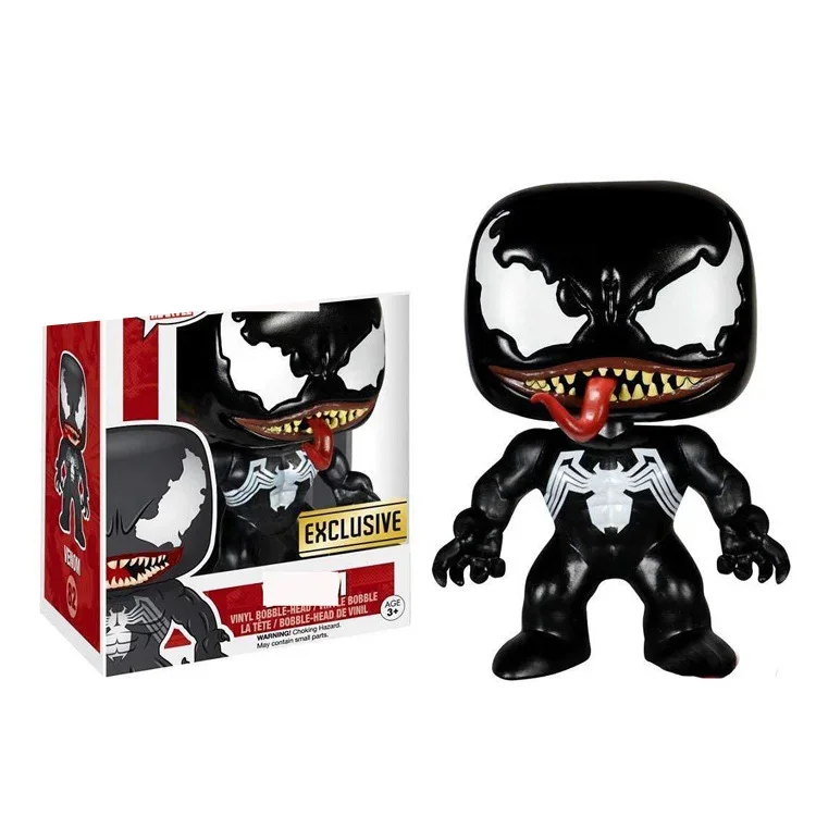 Funko Pop Venom CARNAGE #371 #678 CORRUPTED VENOM #517 #888 #889 Action Figure Collection Model Gifts for Kids Birthday Gifts