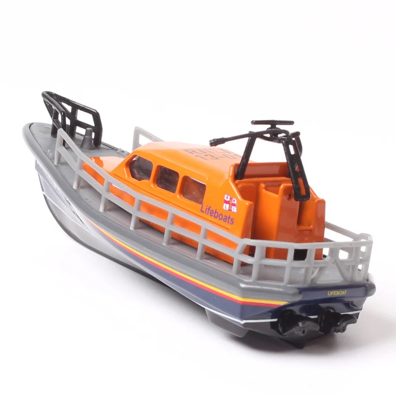 1/87 Ho Scale Rnli 13-01 Lifeboat Model Realistic SAR Boat Model Miniature Collection Ho Scene Decorations Sand Table Landscape